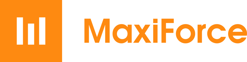 MaxiForce Logo - Orange